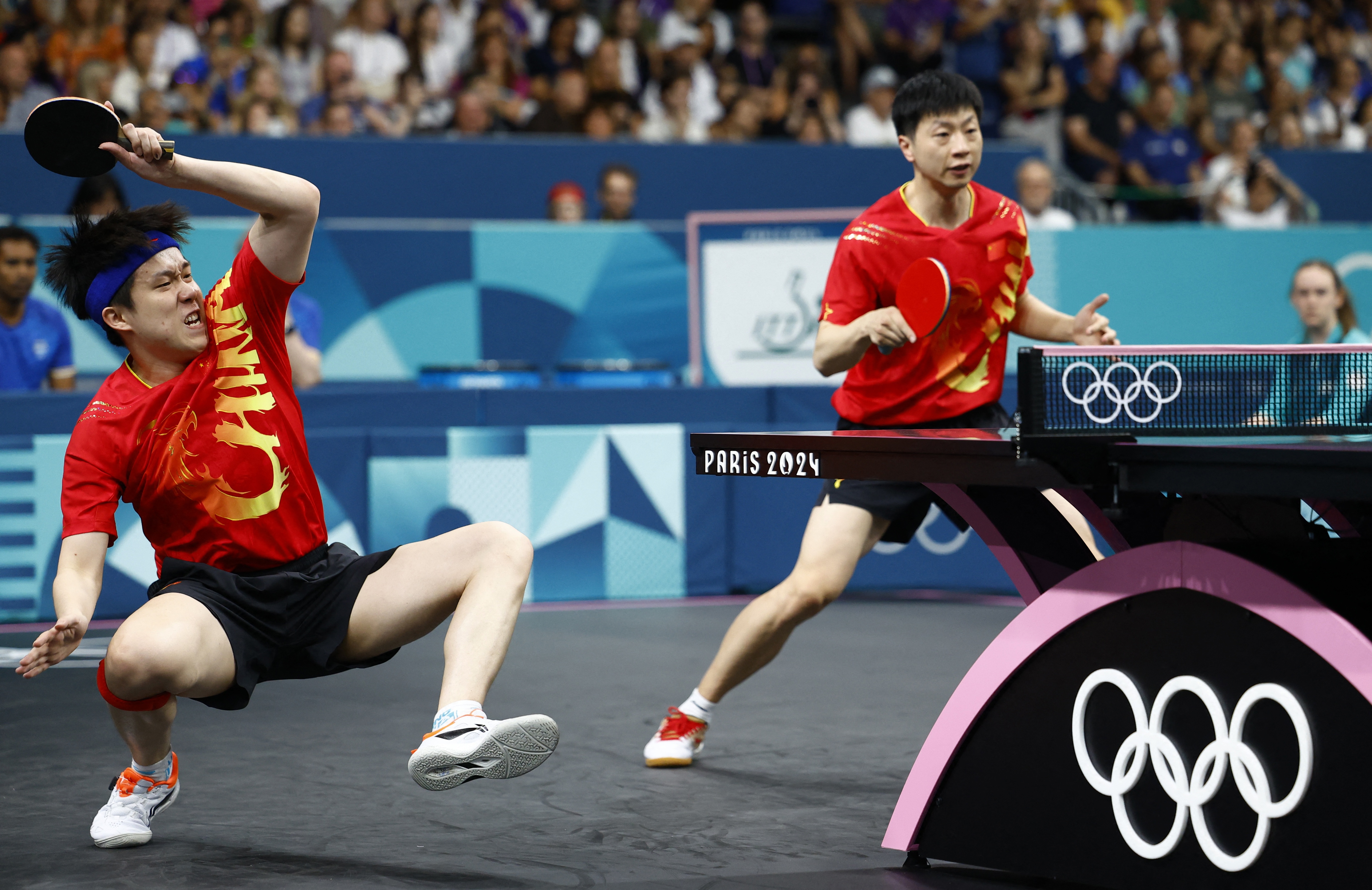 关于法国乒乓球队横扫比利时乒乓球队，马龙打破历史纪录的信息