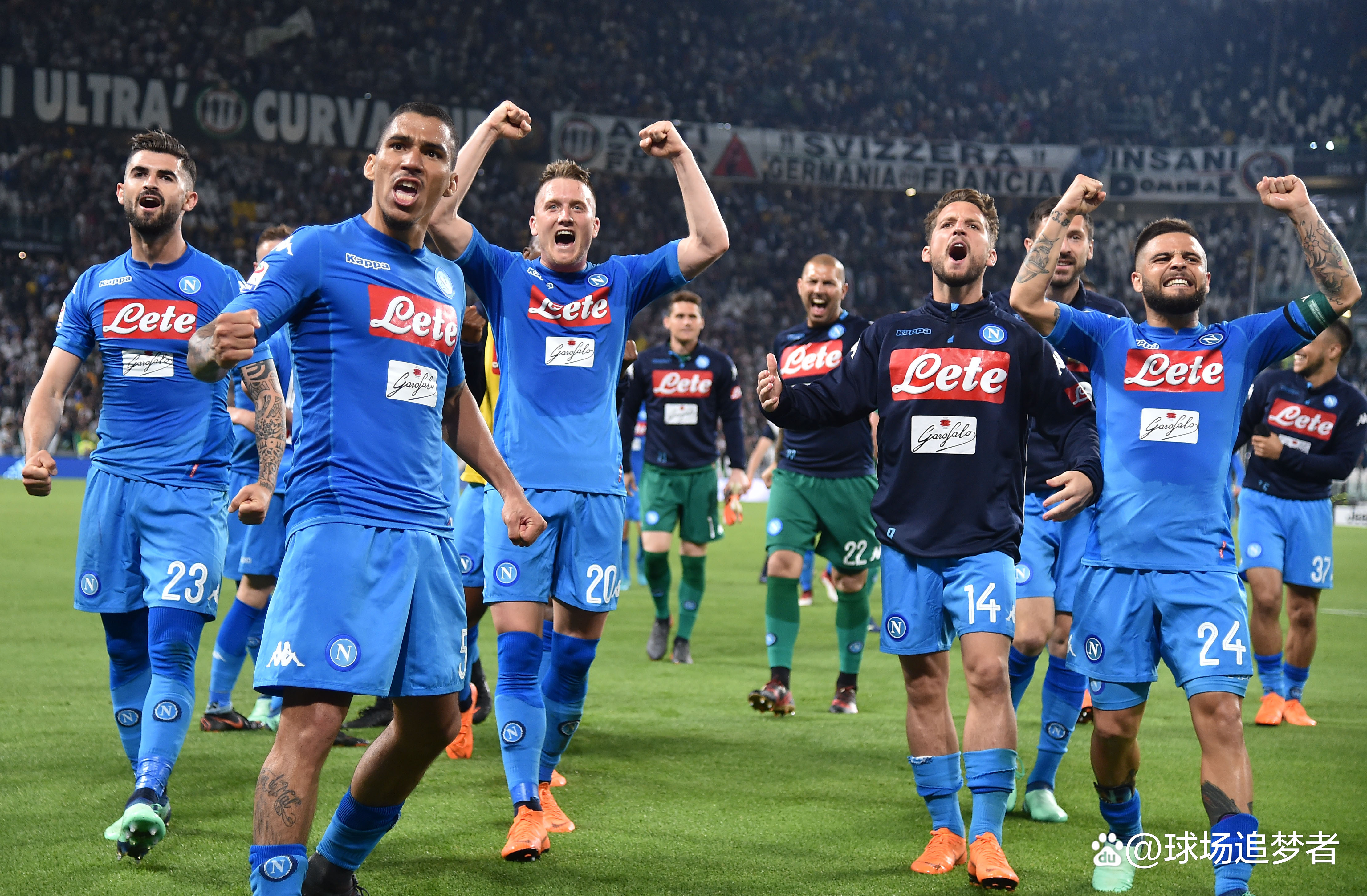尤文图斯客场战平那不勒斯，保持不败纪录